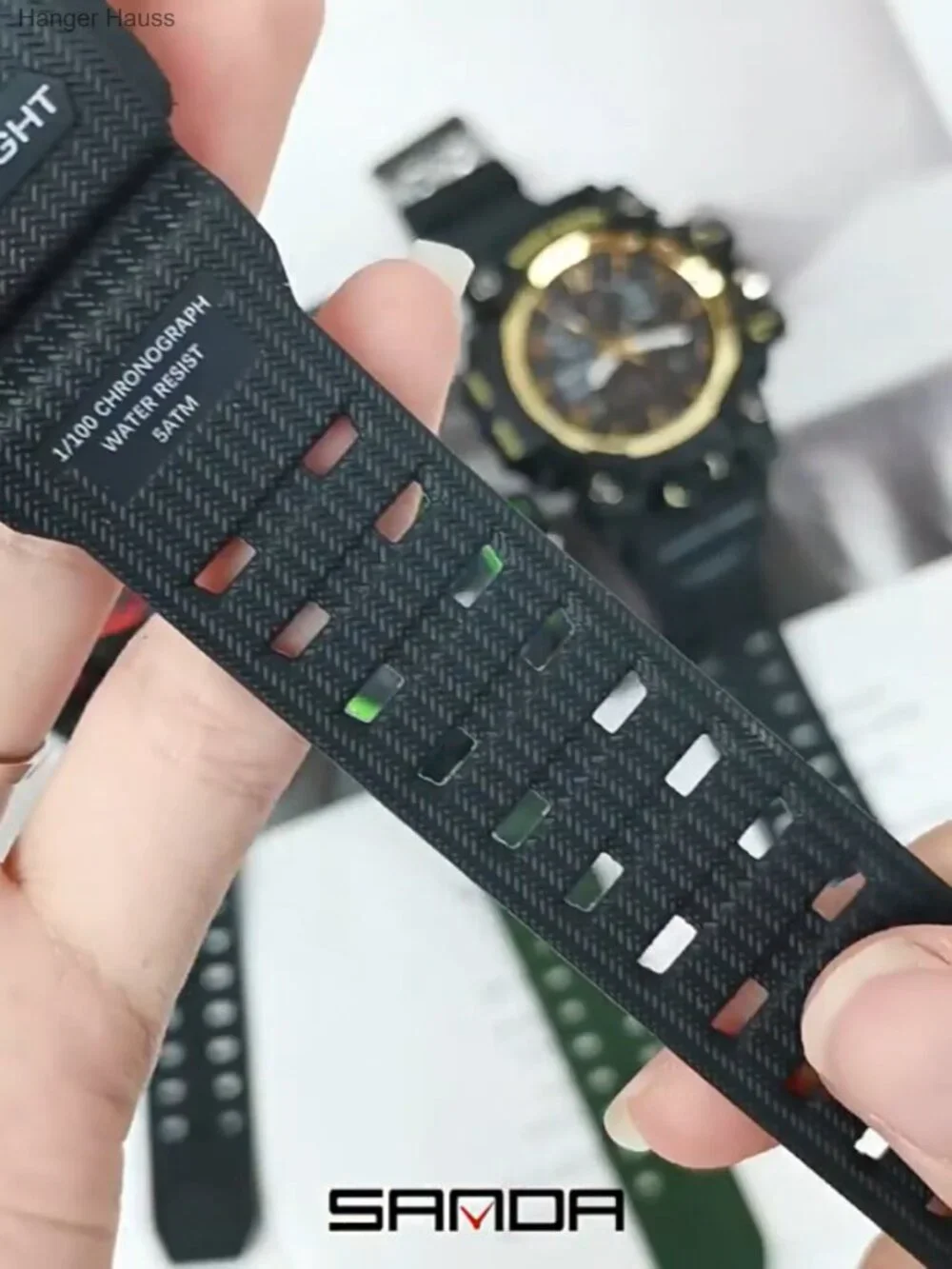 Military Sport Watch Waterproof Date Alarm Stopwatch LED Large Dial Men's